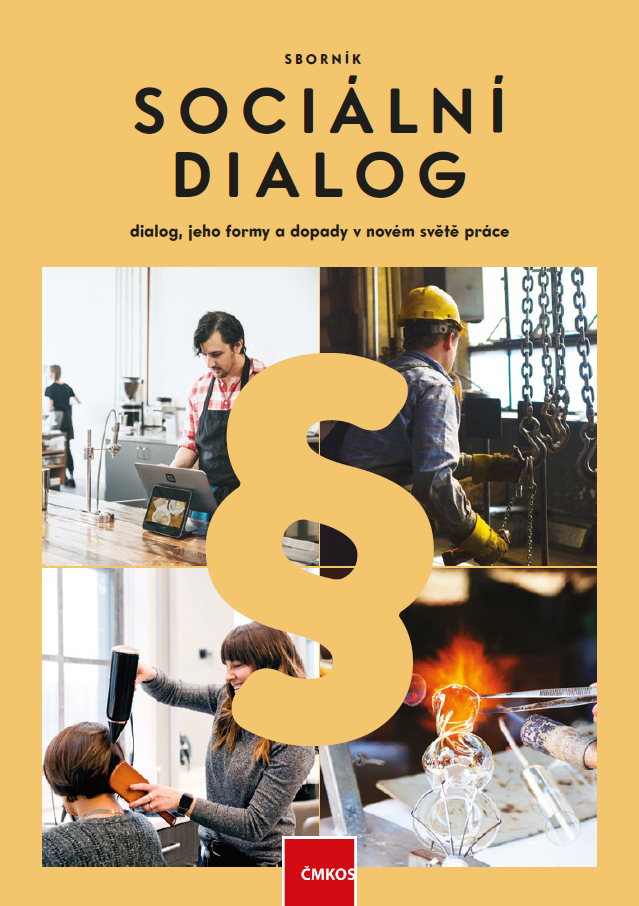 Obálka publikace Sociální dialog, jeho formy a dopady v novém světě práce