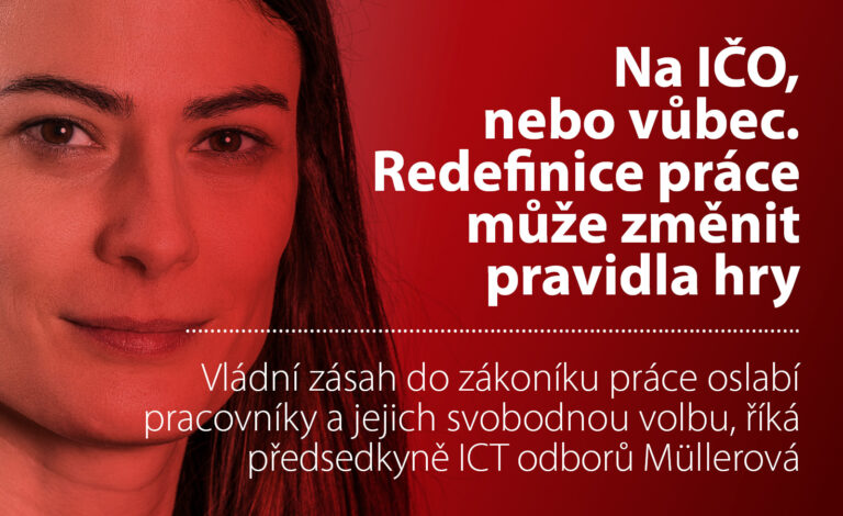 IT už dnes balancuje na hraně švarcsystému. Novela může hranici posunout a otevřít dveře falešnému podnikání