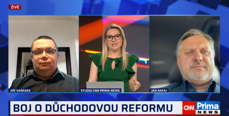 Místopředseda ČMKOS Jiří Vaňásek představil v Partii Plus na CNN Prima News náš pohled na prodlužování věku odchodu do důchodu a na důchodovou „reformu“ jako celek.