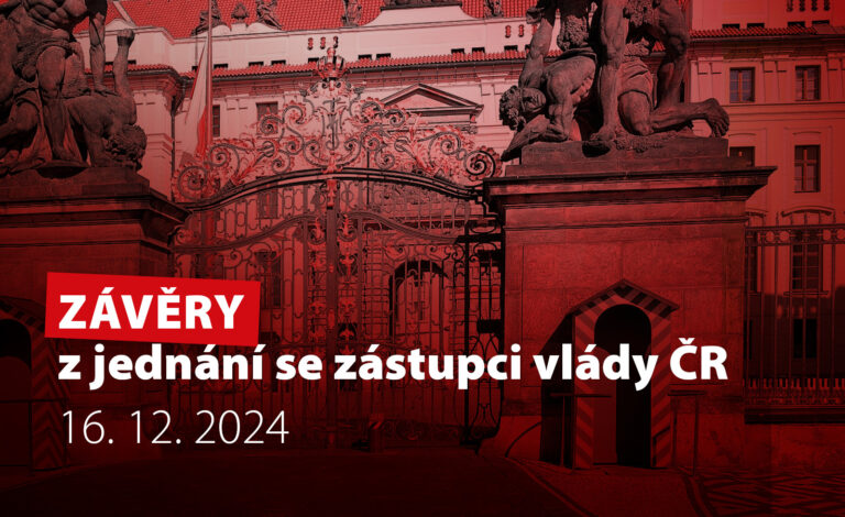 Shrnutí závěrů jednání Předsednictva RHSD ČR (16. 12. 2024):