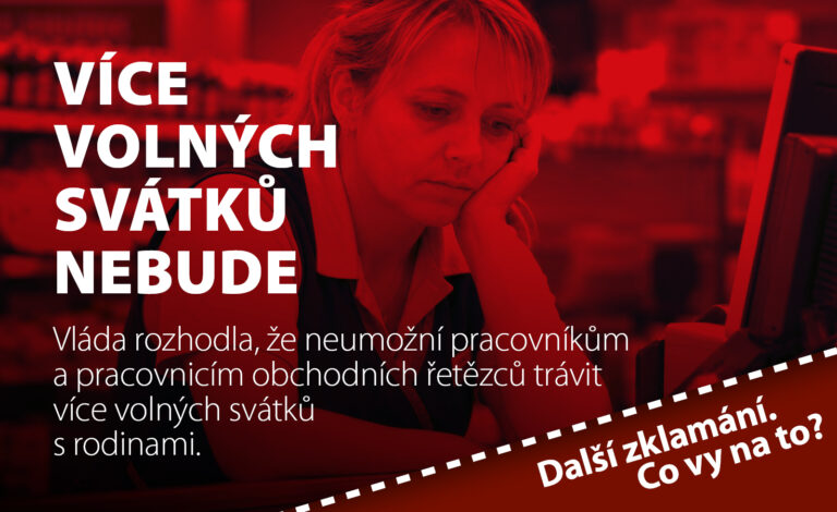 Více volných svátků nebude. Vláda návrh zamítla